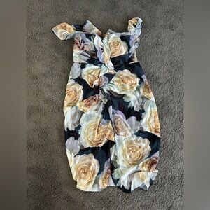 Floral formal dress